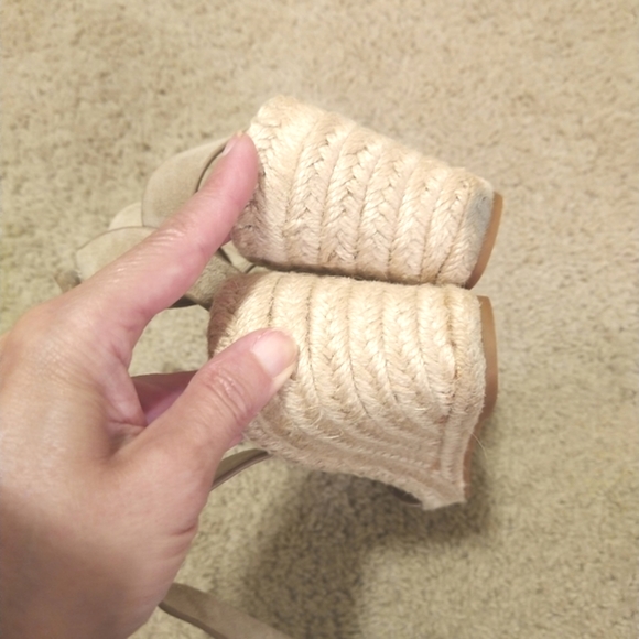 Tory Burch Bima II Suede Espadrille Sandals - Picture 9 of 13